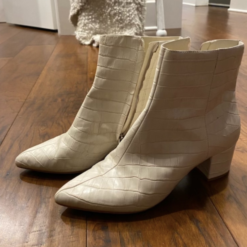 Anthropologie Booties Worn 2x